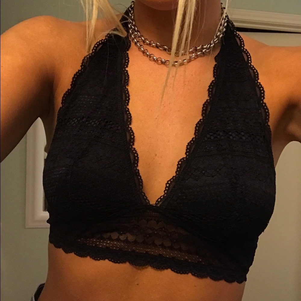 Victoria secret neck wrap around bralette